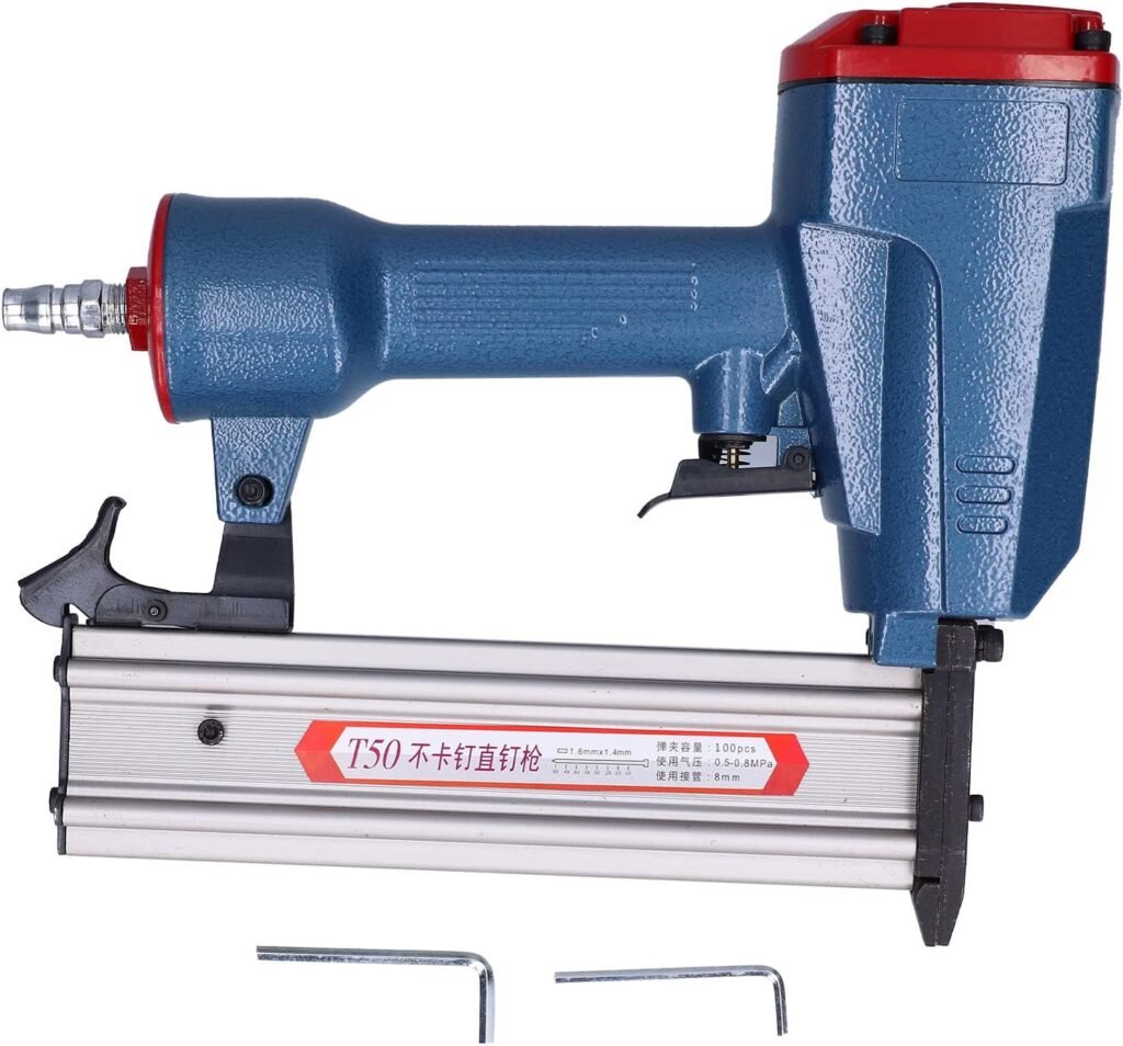 Brad Nailer, Fast Nailing Nails Stapler Aluminum Alloy for Carpentry for Decoration