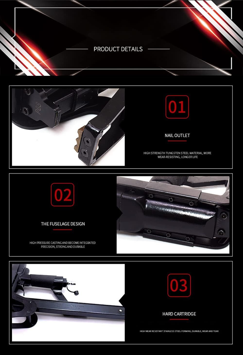 LeTkingok Pneumatic Nailing Gun Review